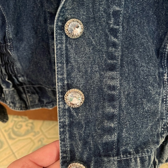 Embroidered Denim Jacket - Picture 4 of 6